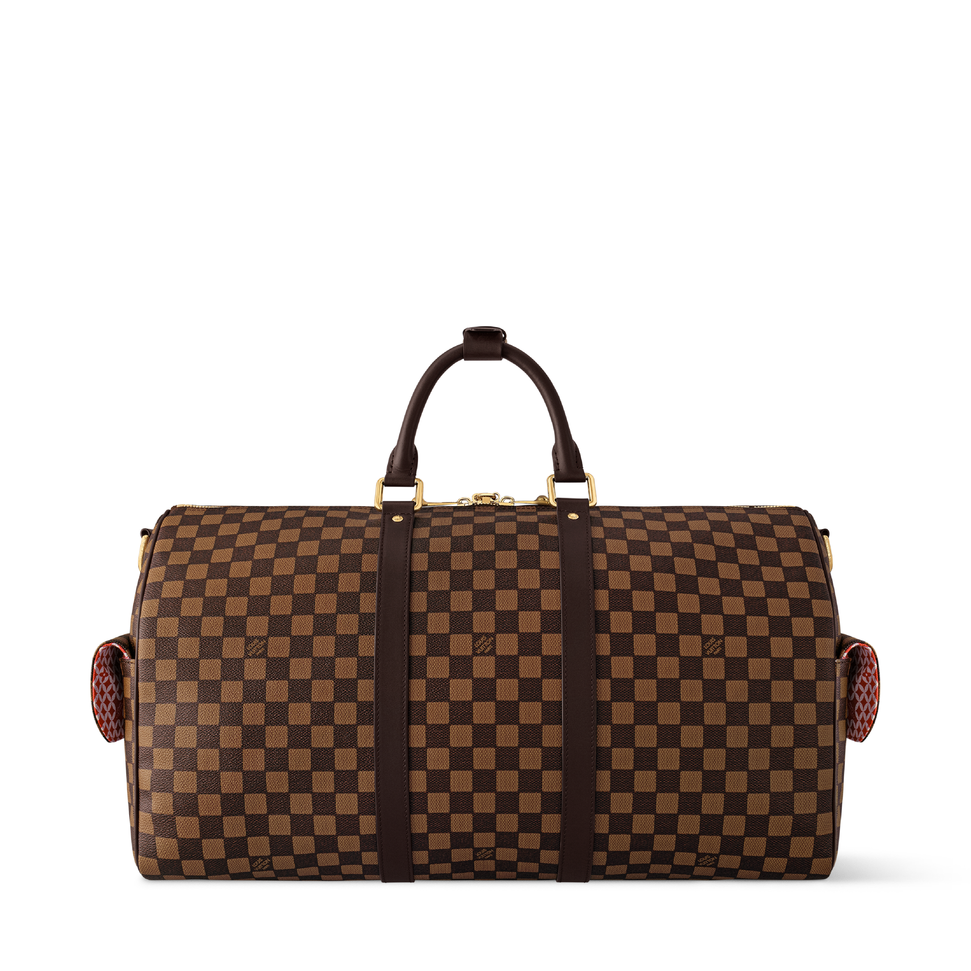 Keepall Bandoulière 50 Damier Ebene Canvas - Men Bags | LOUIS VUITTON